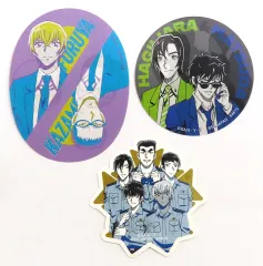 【中古】シール・ステッカー 警察学校組 トルトデールステッカーセット(3枚組) 「一番ラボ 名探偵コナン FILE.2」 F賞