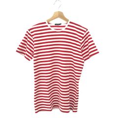LOUIS VUITTON ルイヴィトン ボーダーTシャツ XSホワイト×レッド