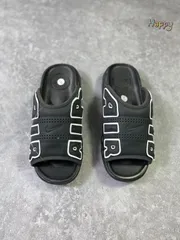 2024年最新】NIKE AIR more uptempo slide blackの人気アイテム - メルカリ