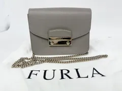 SA4【中古品】FURLA フルラ メトロポリス ミニショルダーバック シルバー金具