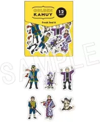 【中古】シール・ステッカー A(杉元＆アシリパ＆白石＆谷垣＆チカパシ＆キロランケ) フレークシールセット 「ゴールデンカムイ」