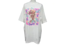 極美品 VINTAGE ヴィンテージ 90's Barbie Doll バービー人形 Tシャツ サイズL 1991年 ホワイト マテル社 中古 4b001550 極美品 VINTAGE ヴィンテージ 90's Barbie Doll バービー人形 T