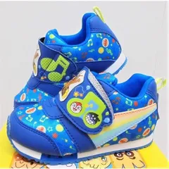 【アンパンマンシューズ】可愛い！アンパンマンのマジックＣ156ブルー14.0センチ