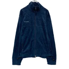 Columbiaフリース ジャケット M ネイビー コロンビア フルジップ アウトドア古着卸 アメリカ仕入 a608-6191