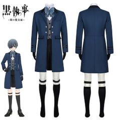 黒執事　シエル·ファントムハイヴ　コスプレ衣装 コスチューム コスプレ衣装 ハロウィン クリスマス 可愛い 変装 仮装 舞台服 演出服 大人 子供 cosplay