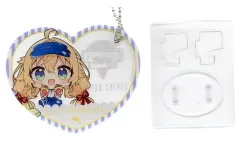 【中古】キーホルダー ル・テメレール ぴくりあアクキー＆スタンド 「アズールレーン×マリオンクレープ」