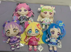 BANDAI　キミとアイドルプリキュア♪　You and Idol Precure めちゃ もふぐっとぬいぐるみ 5種類　キュアアイドル　キュアキュンキュン　キュアズキューン　キュアウインク　キュアキッス　830