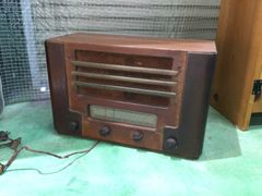 昭和 アンティーク ナナオラ 七欧通信機製真空管ラジオ ジャンク品