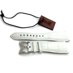 ガガミラノ 革 レザーバンド 白 ホワイト W24mm ガガ GAGA