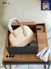 【今日WTO】Coach コーチ サブリナ サッチェル クラシックボウリングシェルバッグ 復刻回? 4色展開 百搭造型 24cm ボックス包装付属-WTO輸入2-PUG13