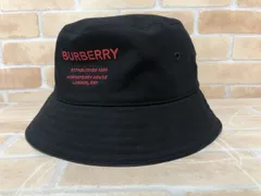 ⭐️美品⭐️ BURBERRY レザー バケットハット ノバチェック　L ブラック チェック EKD バケットハット (サンド) - メンズ | Burberry