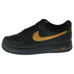 NIKE (ナイキ) AIR FORCE 1 07 LV8 BLACK DESERT OCHRE エアフォースワン ローカットスニーカー ブラック HQ2037-003