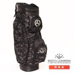 スコッティキャメロン 限定 サークルT エクスプローラー カートバッグ キャディバッグ ブラック カモ 102881 Scotty Cameron EXPLORER CART BAG Black Camo