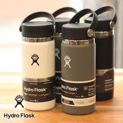 ハイドロフラスク HYDRATION 16oz Wide Mouth ステンレスボトル 473ml 口径 58mm ハイドロ 水筒 アウトドア キャンプ ファッション 登山 保温 保冷 おしゃれ ブランド