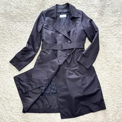 【美品】MACKINTOSH PHILOSOPHY マッキントッシュフィロソフィー トレンチコート ライナー ベルト付き 38 M ネイビー