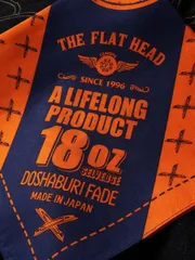 THE FLAT HEAD 　ザフラットヘッド 18oz ワイドテーパードジーンズ FN-8004
