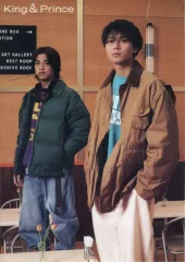 【中古】クリアポスター A4クリアポスター King ＆ Prince 「CD halfmoon / moooove!! 初回限定盤B」 先着購入特典