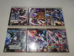 ガンダムゲーム PS3ソフト 6本セット