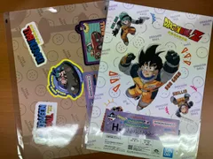 【未使用】ドラゴンボール snap collection 一番くじ H賞 ダイカットステッカー 2枚セット