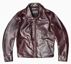 秋冬 新品　1930s　牛革　レトロ　本革 ライダースジャケット 革ジャン　バイクジャケット Ｓ～5XL