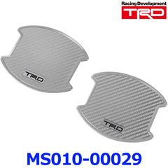 新品未使用 TRD Door Handle Protector ドアハンドルプロテクター MS010-00029 サイズ大 シルバー 2枚セット ゆうパケ発送