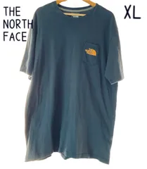 【USED】THE NORTH FACE ヴィンテージBIG Tシャツ　ネイビー　バックプリント