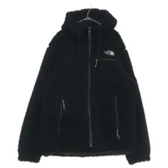 THE NORTH FACE (ザノースフェイス) SAVE THE EARTH FLEECE HOODIE セーブザアースフリースフーディー ジップアップパーカー ボアジャケット ブルゾン ブラック NJ4FM67Aのサムネイル