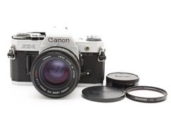 【返品保証】★実用品★ Canon AE-1 + CANON LENS FD 50mm F1.4 S.S.C. キヤノン #07250607
