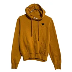 Disney キャラクタースウェット パーカー XS マスタード H&M プルオーバー 古着卸 アメリカ仕入 a612-7004