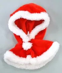 【中古】ぬいぐるみ フード付ポンチョ サンタ ぬいぐるみ用衣装 「Gift Closet -ギフトクローゼット-」 Gift SHOP 2015 winter＆Gift ONLINE SHOP限定