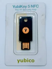 Yubico セキュリティキー YubiKey 5 NFC   USB-A ポート　中古A