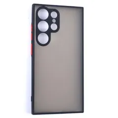 Galaxy S24 Ultra ケース SC-52E SCG26 耐衝撃 カラーバンパー ケース 【Color】ブラック