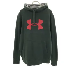 アンダーアーマー 長袖 スウェットパーカー M グレー UNDER ARMOUR 裏起毛 プルオーバー メンズ