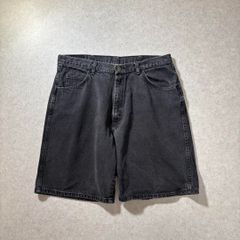90s~00s wrangler black half denim