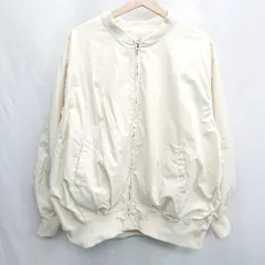 ◇ ⊇ ap retro アプレトロ 大きめサイズ 長袖 ブルゾン サイズF クリーム レディース E  【1501230029780】のサムネイル