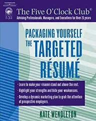 【中古】【非常に良い】Packaging Yourself: The Targeted Resume [洋書]