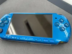 D【中古】SONY  PSP PSP-3000 ブルー　本体 ゲーム機 レトロ