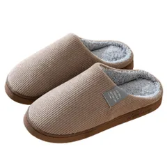 ルームシューズ スリッパ 暖かい 洗える もこもこ あったかスリッパ 足冷え対策 立ち仕事 内履き 冬用 暖かい 洗える 室内ばき オフィス 来客用 部屋用 可愛い (ブラウン, 日本の靴のサイズ寸法, 大人, 数値, 26. [ブラウン] [26.0 cm]