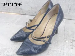◇ Odette e Odile オデット エ オディール UNITED ARROWS ストラップ ヒール パンプス サイズ22cm ブルー系 レディース 【中古】 【1002801377793】