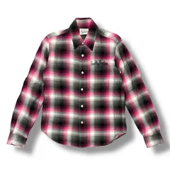 即完売極美品！ワコマリア　オンブレチェックシャツ　Mサイズ WACKO MARIA (ワコマリア)】 オンブレチェックシャツ│WACKO