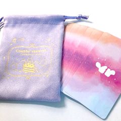 【カード】ぽちゃリスのジオマンシーカード　占い　タロット　オラクル　かわいい