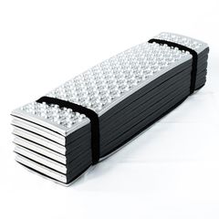 【OneSize ブラック系】 2ndGEAR Mountain Products ( セカンドギアマウンテンプロダクツ ) アルミナイズド フォールディング マット Aluminized Folding Mat ブラック クローズドセル マ