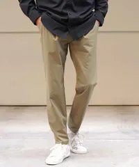 新品 未使用 JIGGYS SHOP(ジギーズショップ)撥水テーパードパンツ 217557 ベージュのサムネイル