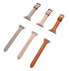 レザー 革 Apple Watch アップルウォッチバンド 交換 バンド ベルト 49mm 45mm 44mm 42mm 41mm 40mm 38mm 時計バンド 腕時計ストラップ 誕生日 記念日 select ギフト プレゼント などに