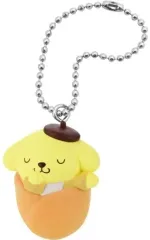 【中古】キーホルダー ポムポムプリン 「サンリオキャラクターズ おくるみベイビーマスコット みっくす!」