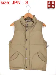アベイシングエイプ A BATHING APE ダウンベスト メンズ JPN：のサムネイル