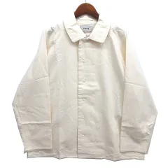 ヤエカ YAECA COMFORT SHIRT WIDE コンフォートシャツ ジャケット ワイド オフホワイト XS 11121のサムネイル