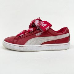 PUMA プーマ リボンシューズ スニーカー レッド