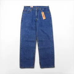 Levi's 550 バギー リラックスフィット デニムパンツ ジーンズ L インディゴ RELAXED FIT JEANS MEDIUM STONEWASH 00550-4891 未使用品