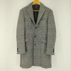 モルガンオム MORGAN HOMME ウールチェックチェスターコート メンズ  Mのサムネイル